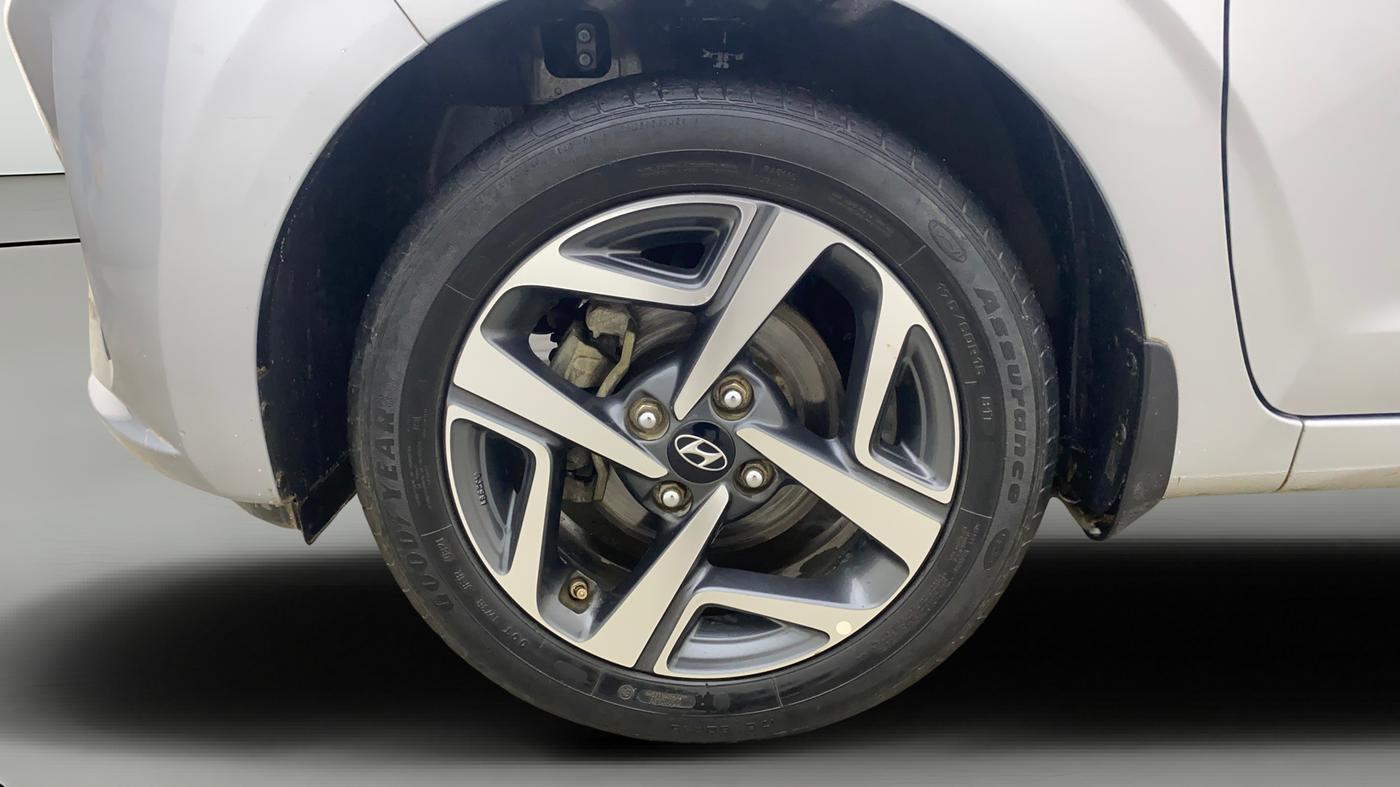 2021 Hyundai AURA SX PLUS 1.2 AMT, Petrol, Automatic, 26,914 km, Left Front Wheel