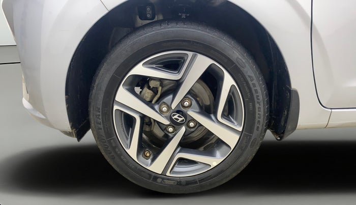 2021 Hyundai AURA SX PLUS 1.2 AMT, Petrol, Automatic, 26,881 km, Left Front Wheel