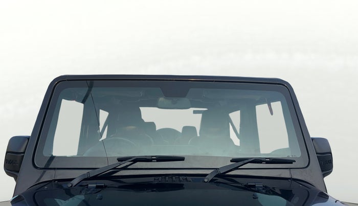 2023 Mahindra Thar LX D 4WD MT CONVERTIBLE, Diesel, Manual, 73,108 km, Front Windshield