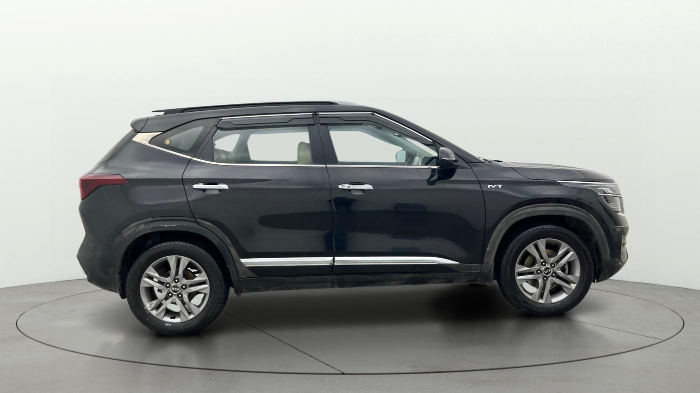 2019 KIA SELTOS HTX IVT 1.5 PETROL, Petrol, Automatic, 69,888 km, Right Side View