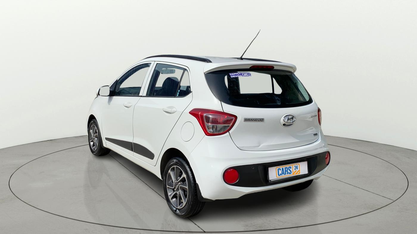 2019 Hyundai Grand i10 SPORTZ AT 1.2 KAPPA VTVT, Petrol, Automatic, 32,576 km, Left Back Diagonal