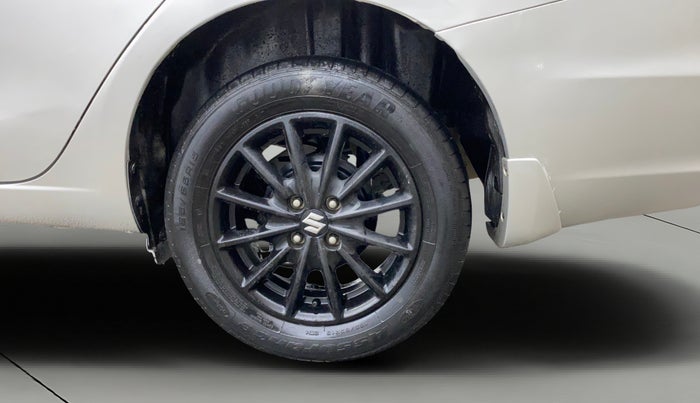 2017 Maruti Ciaz ZETA 1.4  AT PETROL, Petrol, Automatic, 48,006 km, Left Rear Wheel
