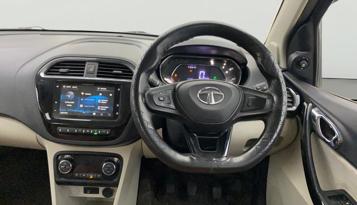2022 Tata TIGOR XZ PLUS CNG, CNG, Manual, 48,073 km, Steering Wheel Close Up