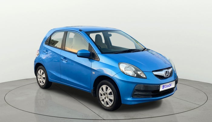 2014 Honda Brio S MT, Petrol, Manual, 40,870 km, Right Front Diagonal