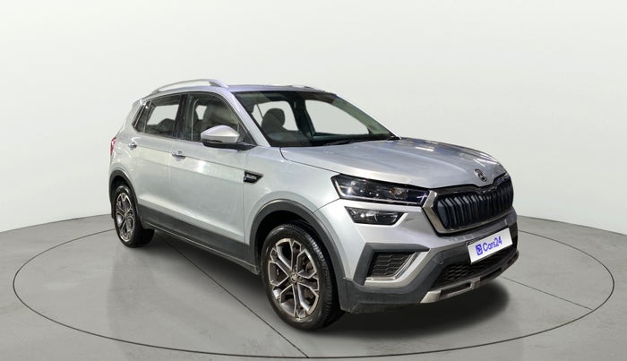 2022 Skoda KUSHAQ STYLE 1.0L TSI MT, Petrol, Manual, 33,107 km, Right Front Diagonal