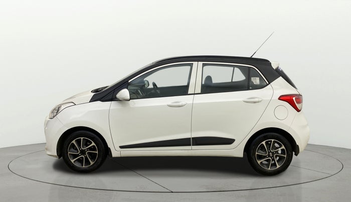 2017 Hyundai Grand i10 SPORTZ (O) AT 1.2 KAPPA VTVT, Petrol, Automatic, 66,322 km, Left Side