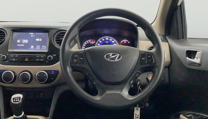 2017 Hyundai Grand i10 SPORTZ (O) 1.2 KAPPA VTVT, CNG, Manual, 79,076 km, Steering Wheel Close Up