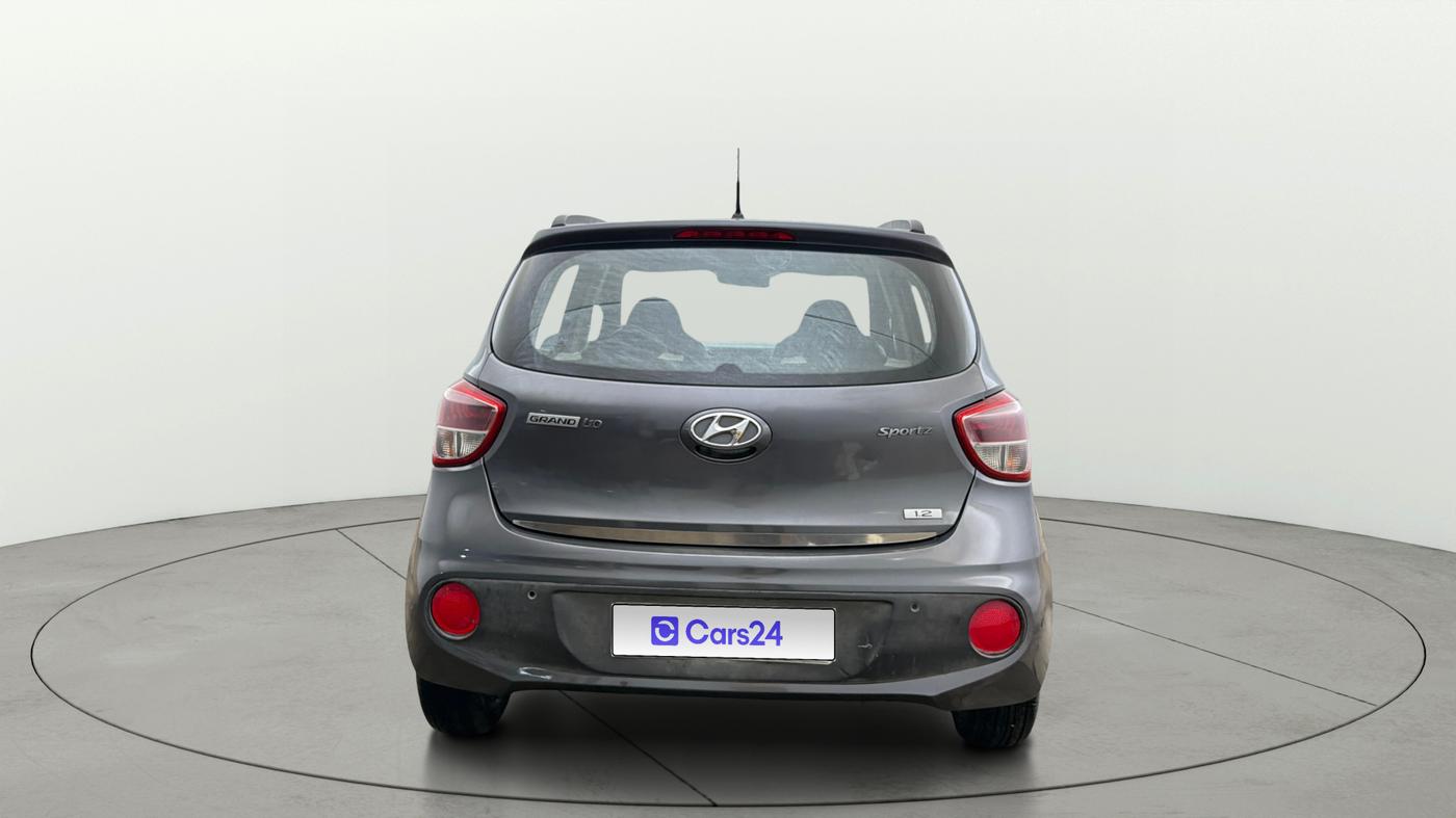 2017 Hyundai Grand i10 SPORTZ (O) 1.2 KAPPA VTVT, Petrol, Manual, 56,617 km, Back/Rear