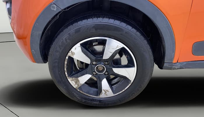 2019 Tata NEXON XZ PLUS PETROL DUAL TONE, CNG, Manual, 89,283 km, Left Front Wheel