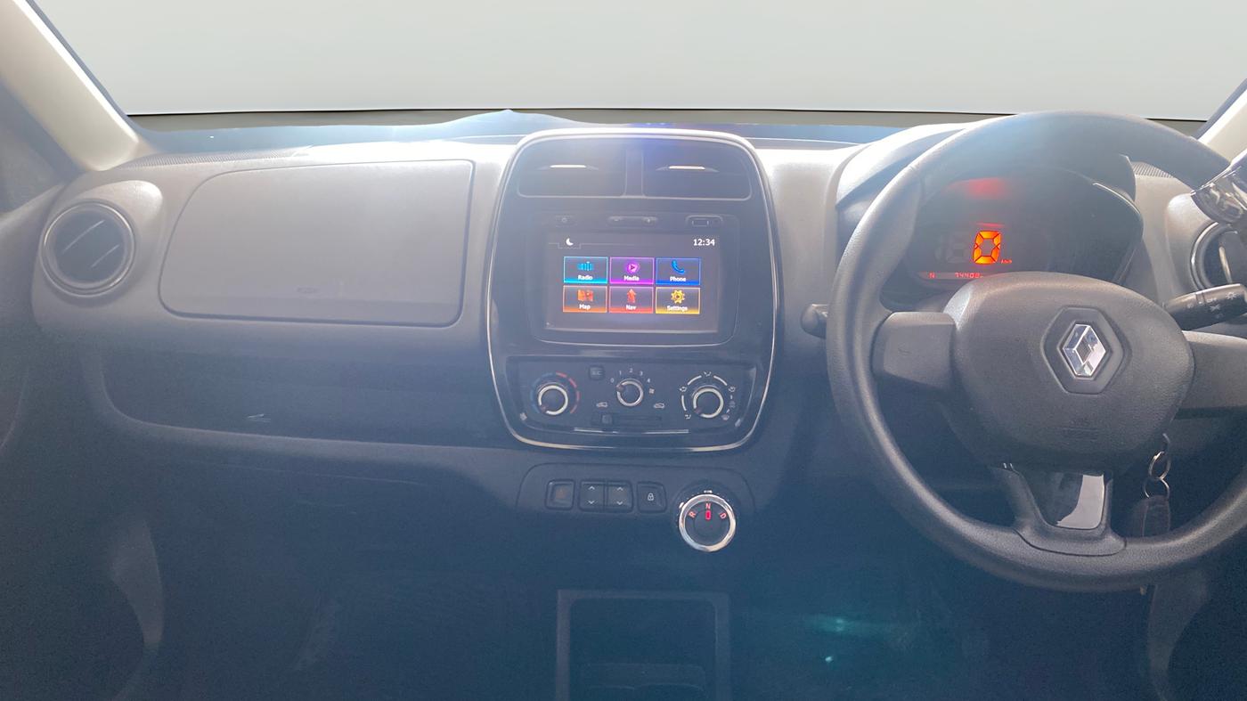 2017 Renault Kwid RXT 1.0 AMT (O), Petrol, Automatic, 74,482 km, Air Conditioner