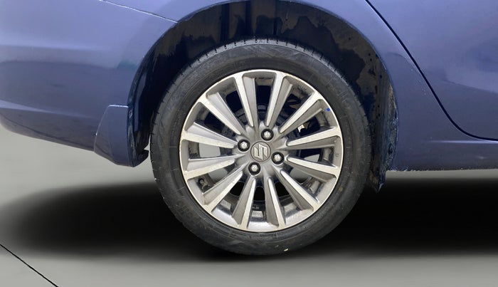 2019 Maruti Ciaz ALPHA  AT 1.5 SHVS PETROL, Petrol, Automatic, 55,677 km, Right Rear Wheel