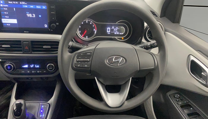 2020 Hyundai GRAND I10 NIOS SPORTZ AMT 1.2 KAPPA VTVT, Petrol, Automatic, 16,617 km, Steering Wheel Close Up