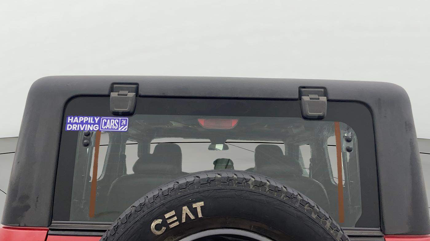 2021 Mahindra Thar LX PETROL HT 4WD AT, Petrol, Automatic, 55,472 km, Rear Windshield