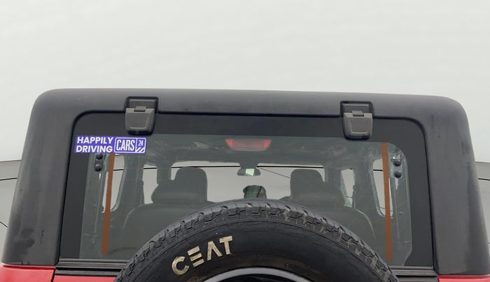 2021 Mahindra Thar LX PETROL HT 4WD AT, Petrol, Automatic, 55,472 km, Rear Windshield
