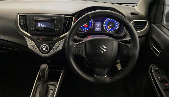 2018 Maruti Baleno DELTA CVT PETROL 1.2, Petrol, Automatic, 42,786 km, Steering Wheel Close Up