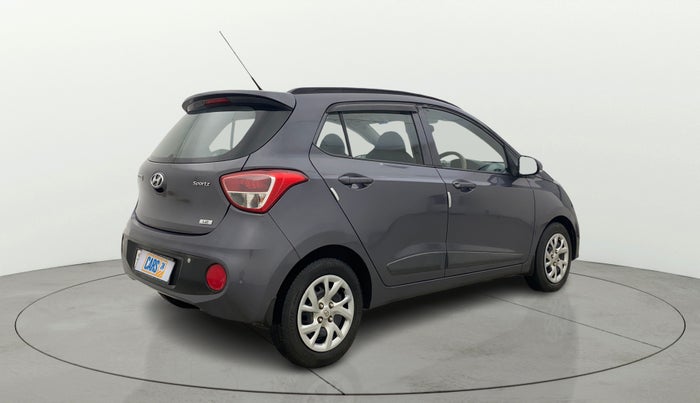 2019 Hyundai Grand i10 SPORTZ 1.2 KAPPA VTVT, Petrol, Manual, 75,935 km, Right Back Diagonal