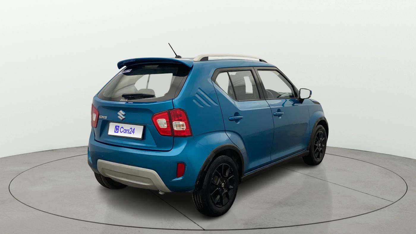 2020 Maruti IGNIS ZETA 1.2, CNG, Manual, 1,23,362 km, Right Back Diagonal