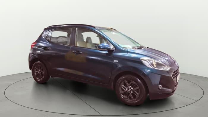 2021 Hyundai GRAND I10 NIOS SPORTZ AMT 1.2 KAPPA VTVT, Petrol, Automatic, 38,633 km, Right Front Diagonal