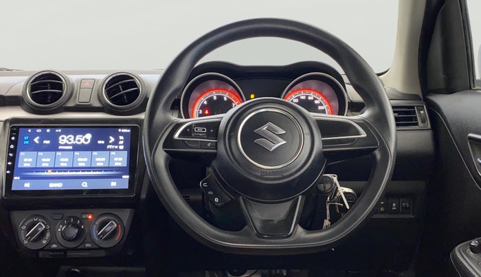2021 Maruti Swift VXI AMT, Petrol, Automatic, 22,962 km, Steering Wheel Close Up