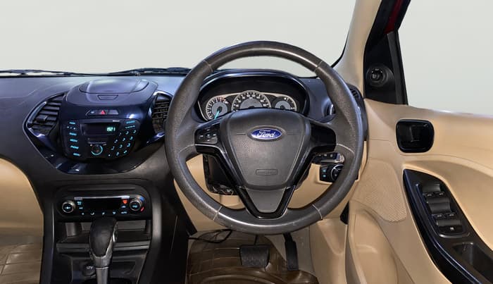 2015 Ford Figo Aspire TITANIUM 1.5 PETROL AT, Petrol, Automatic, 58,722 km, Steering Wheel Close Up