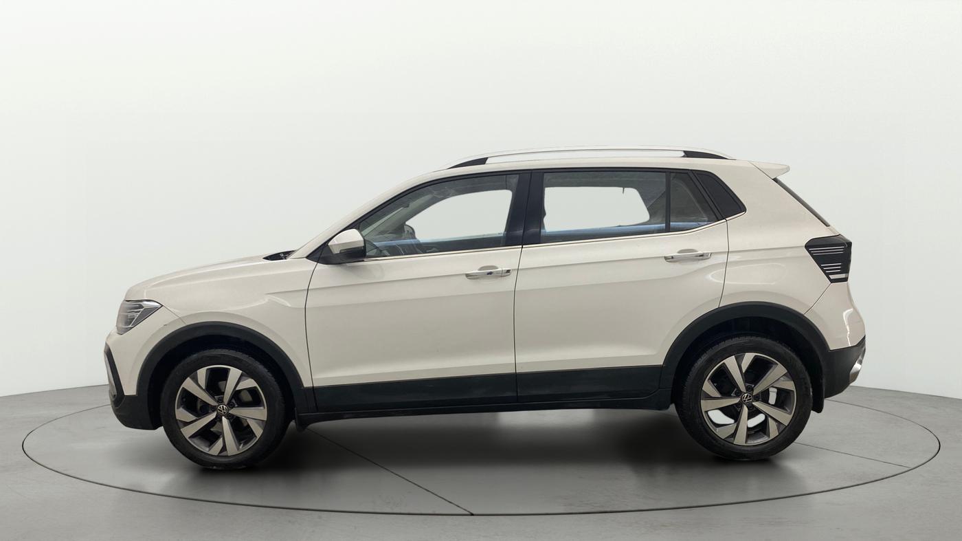 2024 Volkswagen TAIGUN TOPLINE 1.0 TSI AT, Petrol, Automatic, 19,743 km, Left Side