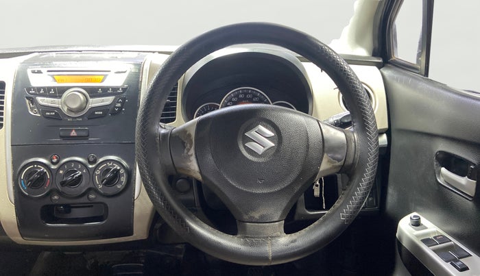 2014 Maruti Wagon R 1.0 VXI, Petrol, Manual, 68,249 km, Steering Wheel Close Up