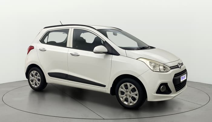 2014 Hyundai Grand i10 SPORTZ 1.2 KAPPA VTVT, Petrol, Manual, 92,943 km, Right Front Diagonal