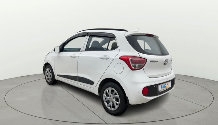 2017 Hyundai Grand i10 SPORTZ 1.2 KAPPA VTVT, Petrol, Manual, 83,853 km, Left Back Diagonal