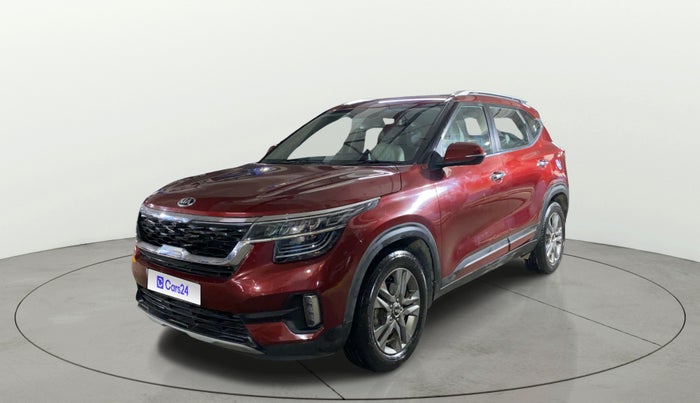 2019 KIA SELTOS HTX PLUS AT1.5 DIESEL, Diesel, Automatic, 26,875 km, Left Front Diagonal