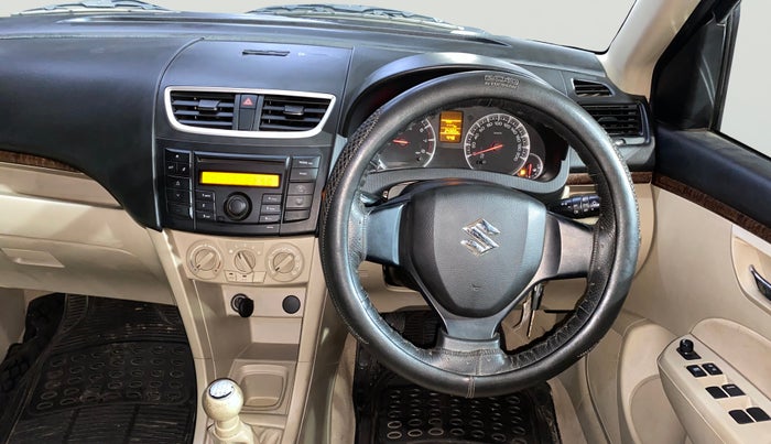 2014 Maruti Swift Dzire VXI, Petrol, Manual, 24,319 km, Steering Wheel Close Up