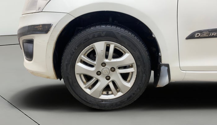 2012 Maruti Swift Dzire ZXI, Petrol, Manual, 1,02,358 km, Left Front Wheel