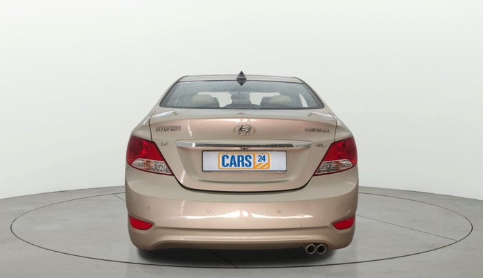 2012 Hyundai Verna FLUIDIC 1.6 VTVT SX, Petrol, Manual, 18,212 km, Back/Rear