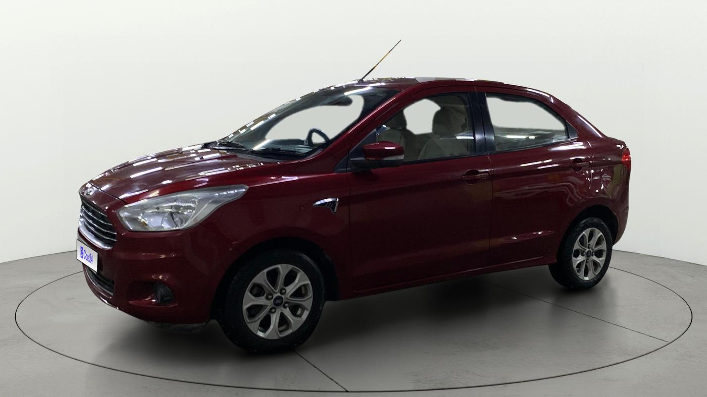 2015 Ford Figo Aspire TITANIUM 1.5 PETROL AT, Petrol, Automatic, 58,722 km, Left Front Diagonal