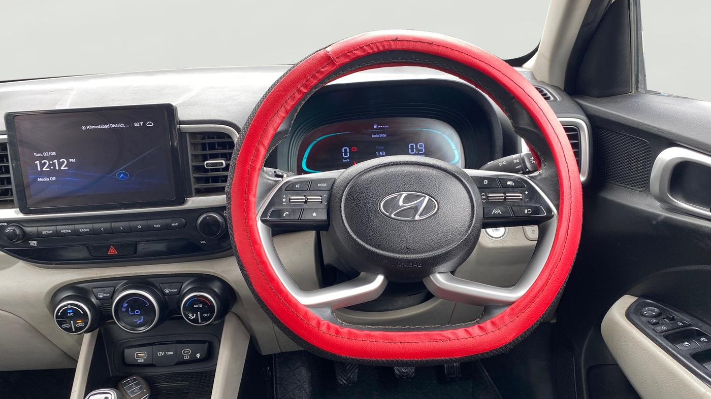 2023 Hyundai VENUE SX (O) MT 1.0 Turbo, Petrol, Manual, 45,050 km, Steering Wheel Close Up