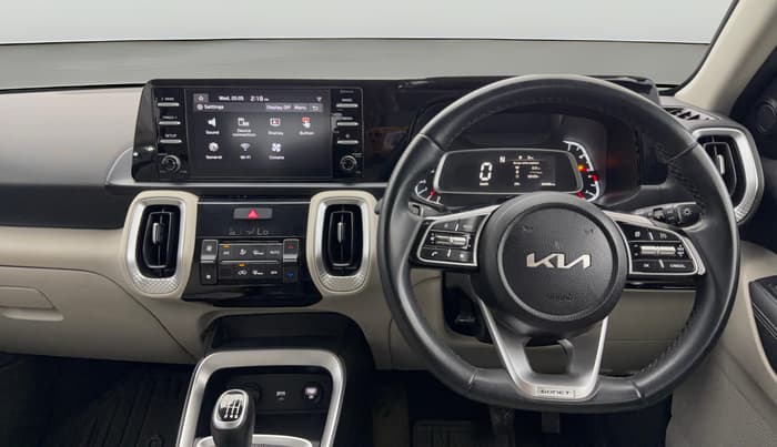 2022 KIA SONET HTX 1.0 IMT, Petrol, Manual, 69,486 km, Steering Wheel Close Up