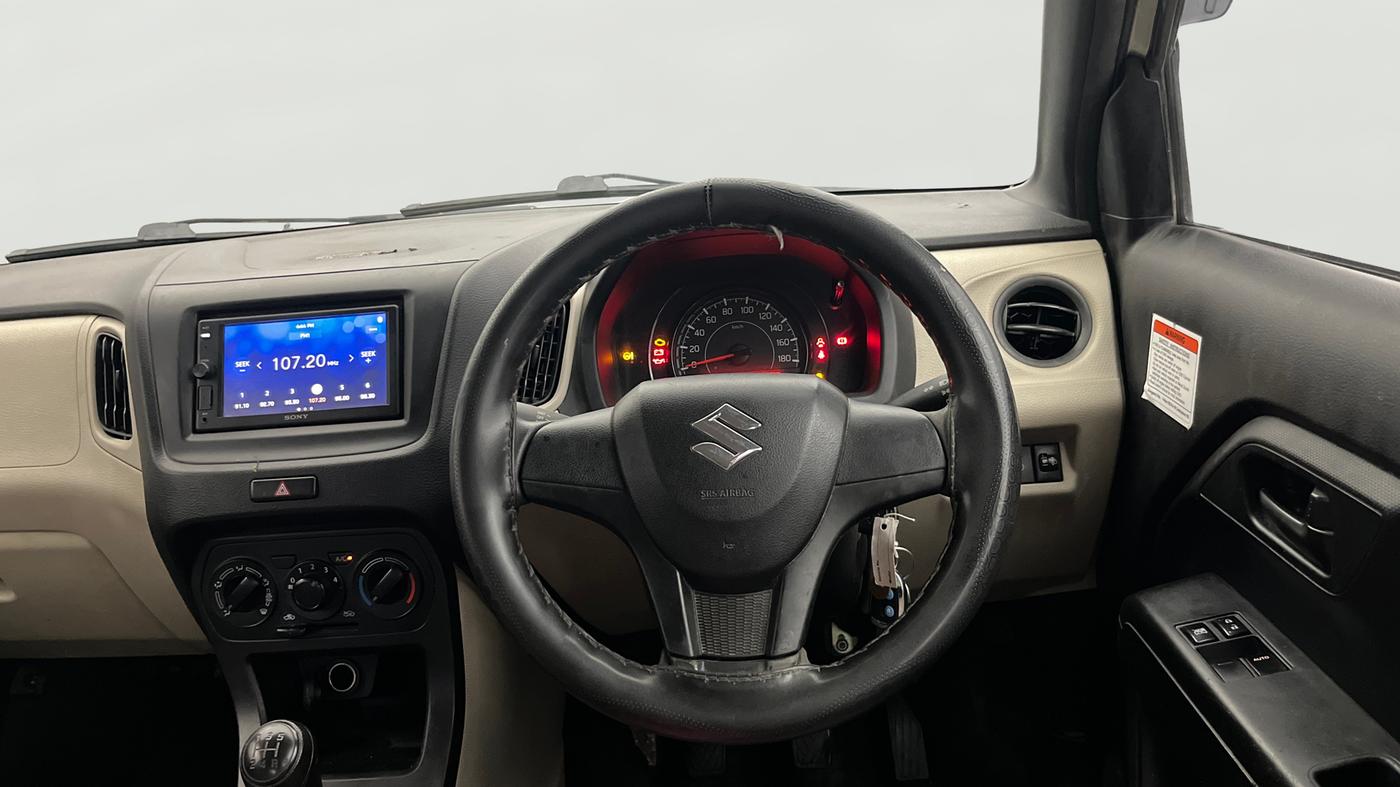 2021 Maruti New Wagon-R LXI CNG 1.0, CNG, Manual, 1,03,756 km, Steering Wheel Close Up