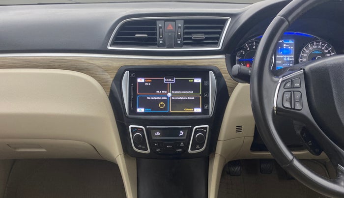 2020 Maruti Ciaz ALPHA 1.5 SHVS PETROL, Petrol, Manual, 84,080 km, Air Conditioner