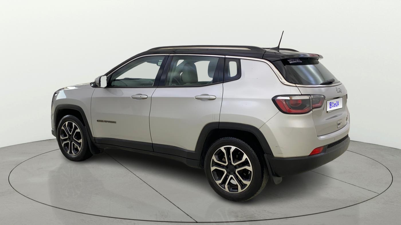 2020 Jeep Compass LIMITED PLUS PETROL AT, Petrol, Automatic, 29,556 km, Left Back Diagonal