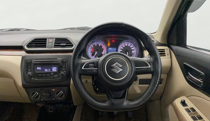 2019 Maruti Dzire VXI, Petrol, Manual, 1,17,801 km, Steering Wheel Close Up
