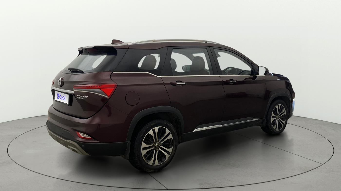 2021 MG HECTOR PLUS SHARP 2.0 DIESEL TURBO MT 6-STR, Diesel, Manual, 1,00,349 km, Right Back Diagonal