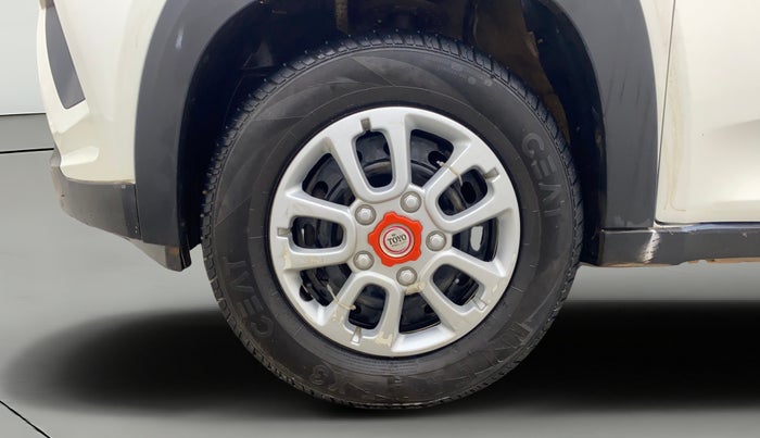 2019 Mahindra KUV 100 NXT K4+ P 6 STR, Petrol, Manual, 55,788 km, Left Front Wheel