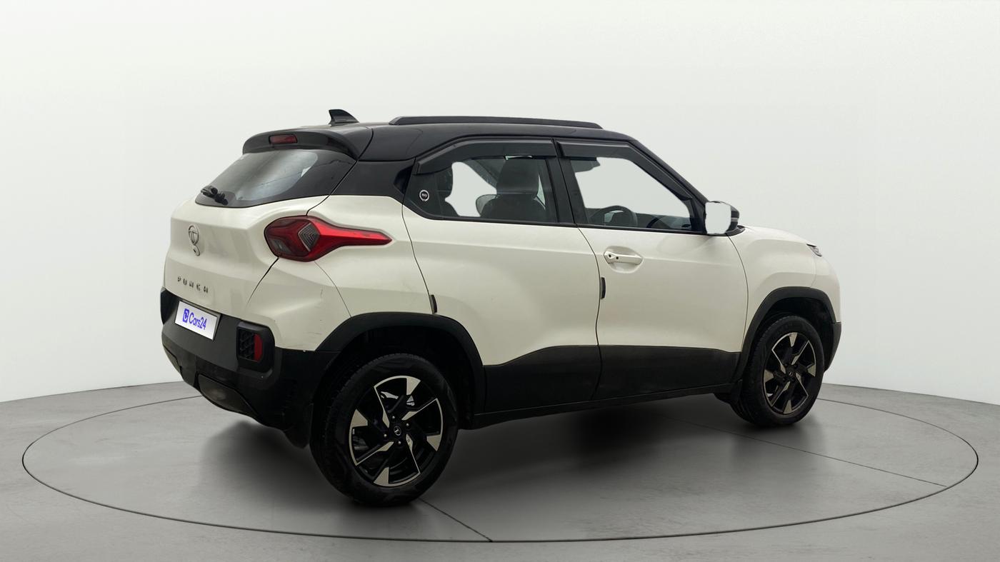 2023 Tata PUNCH Creative Dual Tone AMT Sunroof , Petrol, Automatic, 28,456 km, Right Back Diagonal
