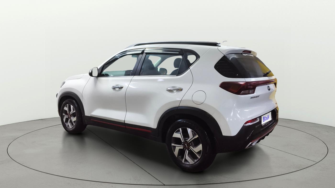 2020 KIA SONET GTX PLUS 1.0 DCT, Petrol, Automatic, 1,09,407 km, Left Back Diagonal