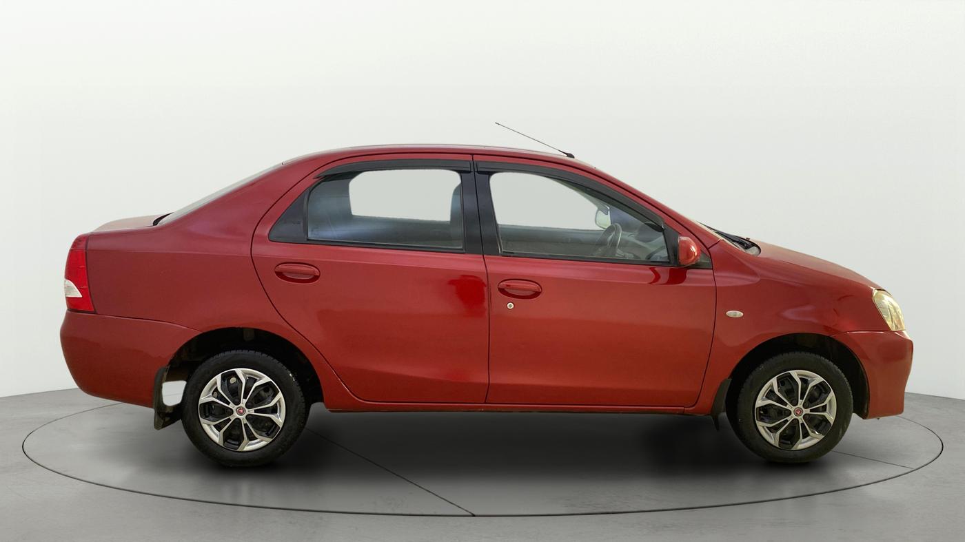 2012 Toyota Etios G, Petrol, Manual, 53,822 km, Right Side View