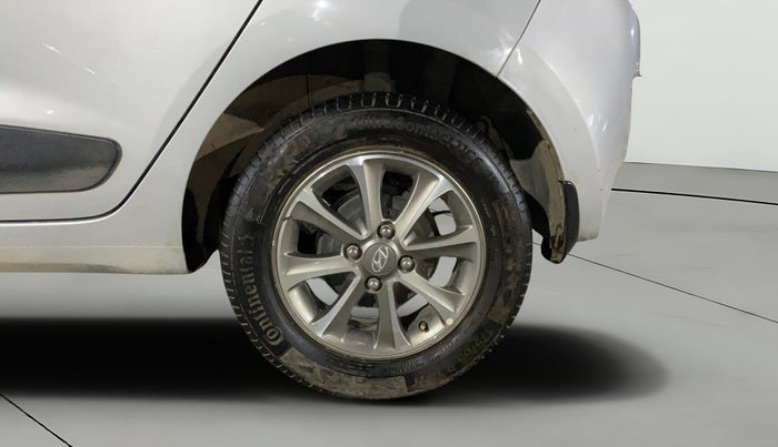 2015 Hyundai Grand i10 ASTA (O) 1.2 KAPPA VTVT, Petrol, Manual, 51,122 km, Left Rear Wheel