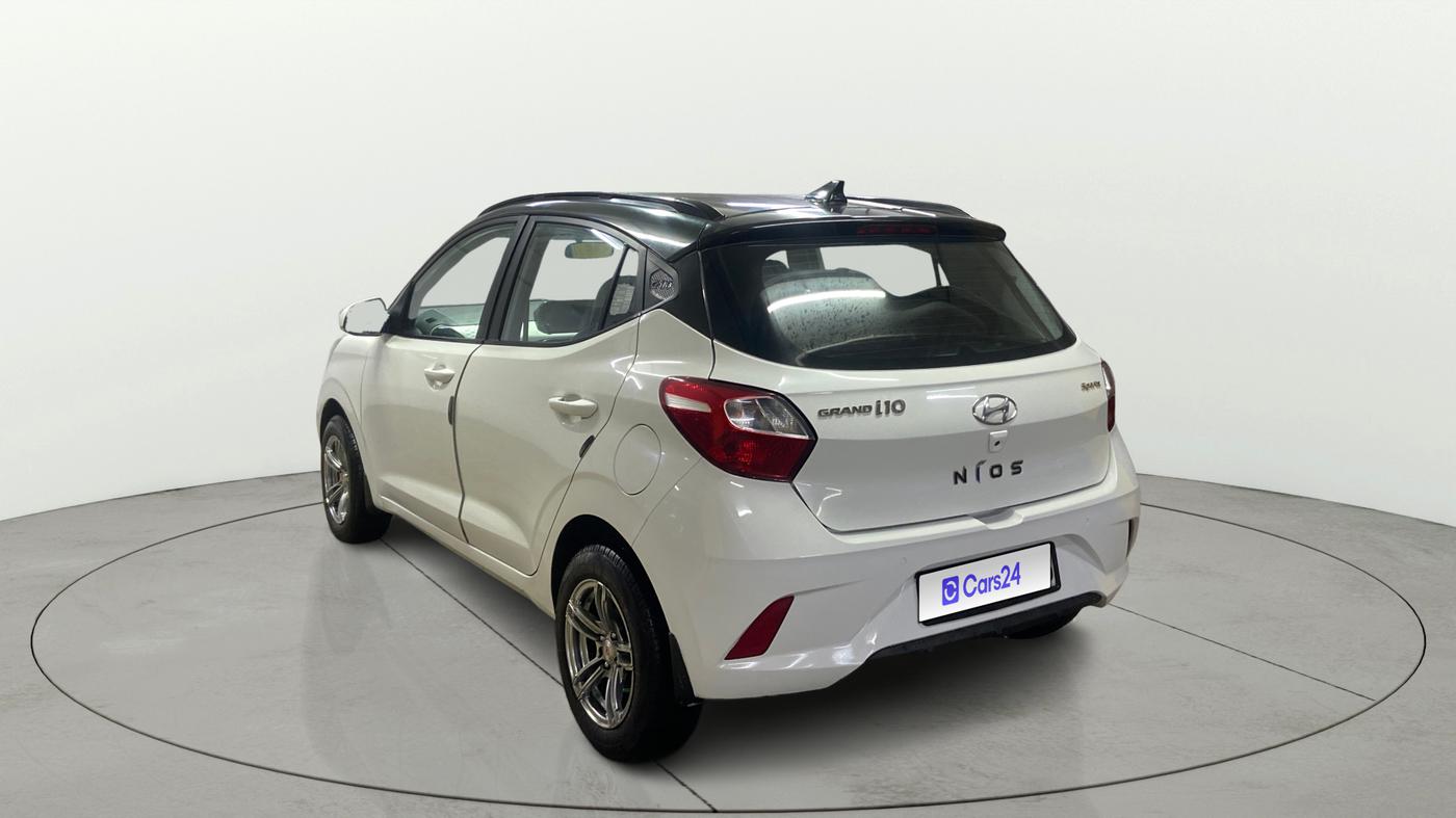 2022 Hyundai GRAND I10 NIOS SPORTZ 1.2 KAPPA VTVT, Petrol, Manual, 47,219 km, Left Back Diagonal