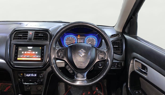 2021 Maruti Vitara Brezza ZXI PLUS DUAL TONE, Petrol, Manual, 33,548 km, Steering Wheel Close Up