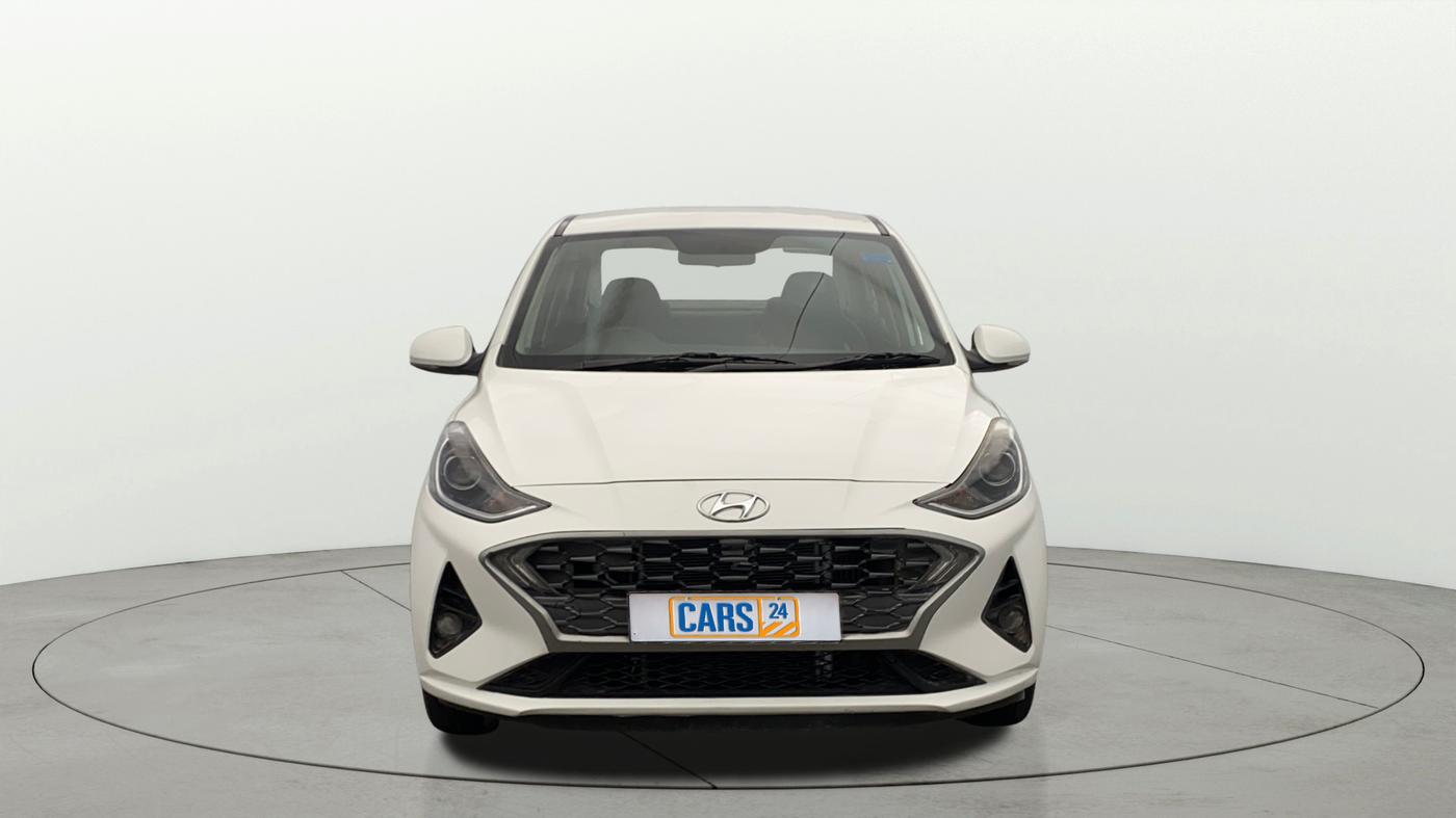 2020 Hyundai AURA SX PLUS 1.2 AMT CRDI, Diesel, Automatic, 66,459 km, Front
