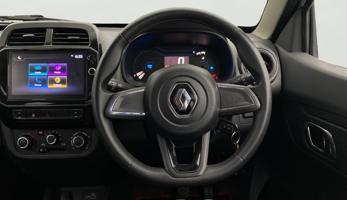 2020 Renault Kwid RXT 1.0 AMT (O), Petrol, Automatic, 40,182 km, Steering Wheel Close Up