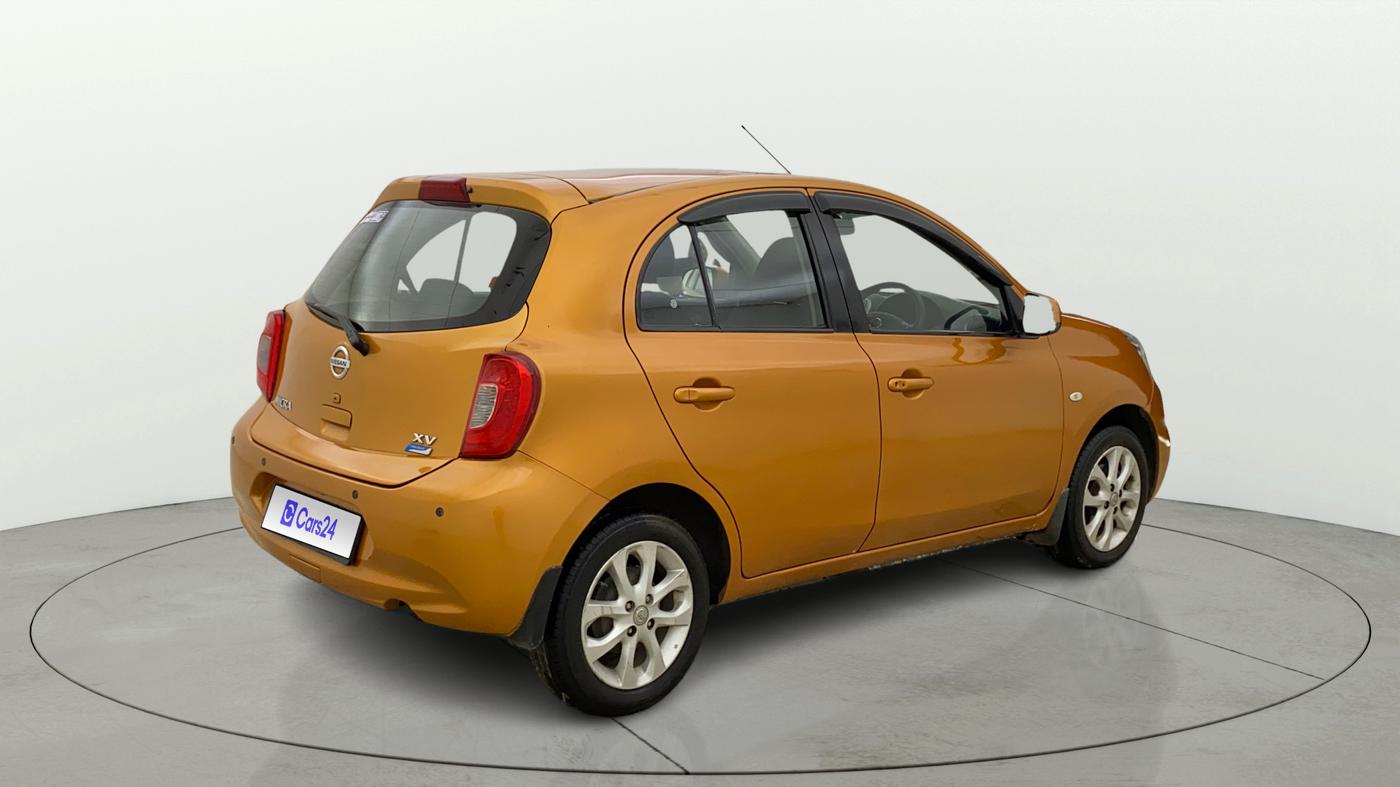 2017 Nissan Micra XV CVT, Petrol, Automatic, 39,108 km, Right Back Diagonal